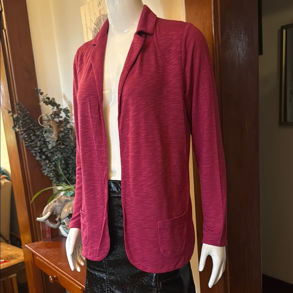 NWT northern reflections size small Pink Open-Front cardigan, Blazer